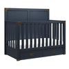 Wyatt 5-in-1 Convertible Crib - Graphite Blue
