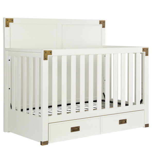 Wyatt 5-in-1 Convertible Crib - Classic White